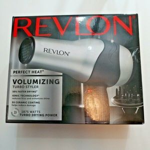 Revlon Other - Revlon Perfect Heat 1875W Ionic 3x Ceramic Turbo Revlon Other - Revlon Perfect Heat 1875W Ionic 3x Ceramic Turbo